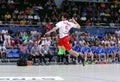 EHF EURO 2020 Qualifiers handball game Ukraine v Denmark
