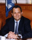 Ehud Barak In Jerusalem in 1999