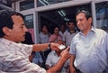 Ehud Barak in Beit Shemesh, Israel in 1997