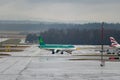 EI-DEM Aer Lingus Airbus A320 jet in Zurich in Switzerland