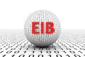 EIB conceptual sphere Royalty Free Stock Photo