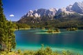 Eibsee in Bavaria Royalty Free Stock Photo