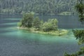 Eibsee in Bavaria near Zugspitze