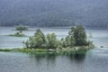 Eibsee in Bavaria near Zugspitze