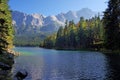 Eibsee lake Royalty Free Stock Photo