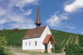 Eichert Chapel,Jechtingen,Kaiserstuhl wine region,Black Forest,Germany Royalty Free Stock Photo