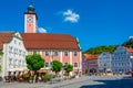 Eichstatt, Germany, August 14, 2022: Town hall in German town Ei Royalty Free Stock Photo