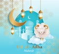 Eid al-Adha Banner.