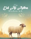 Eid Al Adha Banner Design illustration