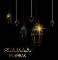 Eid al adha beautiful greeting card