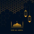 Eid al adha islamic bakrid festival background