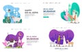 Eid al Adha landing page concept