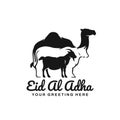 Eid al adha logo design