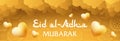 Eid Al Adha Mubarak greeting arabic holiday. Holy month muslim community template. Feast of sacrifice kurban bayram