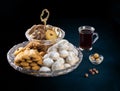 Eid Breakfast Cookies, Muslim Lesser Holiday Snacks Royalty Free Stock Photo