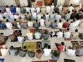 Eid al-Fitr prayer at the mosque