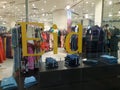 Eid festive logo on glass in fashion retail shop