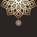 EID Mubarak Card arabic design