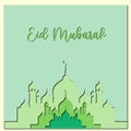 Eid Mubarak greeting post