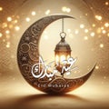 Eid mubarak , happy eid elfitr Royalty Free Stock Photo