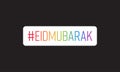 Eid mubarak hashtag