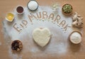 Eid Mubarak - Islamic holiday welcome phrase ` happy holiday`, greeting reserved. Arabic cuisine background.