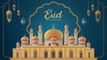 Eid Mubarak poster embodies cultural diversity and unity with festive flair