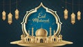 Eid Mubarak poster highlights cultural diversity and unity with festivity