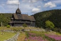 The Eidsborg Stave Church in Tokke, Vestfold and Telemark county, Norway Royalty Free Stock Photo