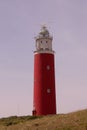 Eierland Lighthouse, Texel Royalty Free Stock Photo