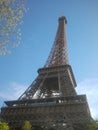 Eifel Tower Paris Sky Royalty Free Stock Photo