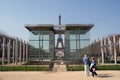 Eifel Tower and peace memorial