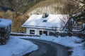 Eifel Village Widdau In Winter, Germany