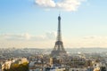 Eiffel tour and Paris cityscape Royalty Free Stock Photo
