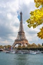 Eiffel Tower in autumn, Paris, France Royalty Free Stock Photo