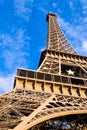 Eiffel Tower from Below Royalty Free Stock Photo