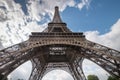 Eiffel Tower from beneath