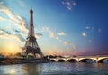 Bridge Iena in Paris Royalty Free Stock Photo