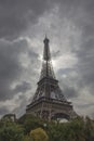 Eiffel Tower on Paris, France