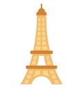 Eiffel Tower Color Vector Icon which can easily modify or edit Royalty Free Stock Photo