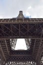 Unusual views of the Eiffel Tower. Paris, France. Capture 1