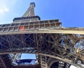 Unusual views of the Eiffel Tower. Paris, France. Capture 5