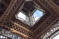 Unusual views of the Eiffel Tower. Paris, France. Capture 6