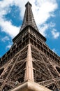 Eiffel Tower corner Royalty Free Stock Photo