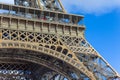 Eiffel tower - detail, Paris Royalty Free Stock Photo