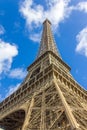 Eiffel tower - detail, Paris Royalty Free Stock Photo