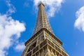 Eiffel tower - detail, Paris Royalty Free Stock Photo