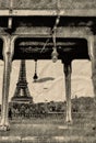 Eiffel Tower digital drawing