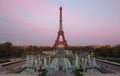 Eiffel Tower at dusk