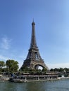 Eiffel Tower in Paris Royalty Free Stock Photo